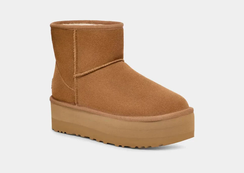 UGG Mini Plateforme Chestnut