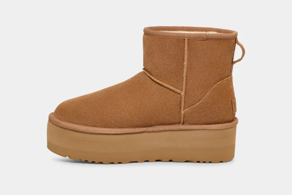 UGG Mini Plateforme Chestnut