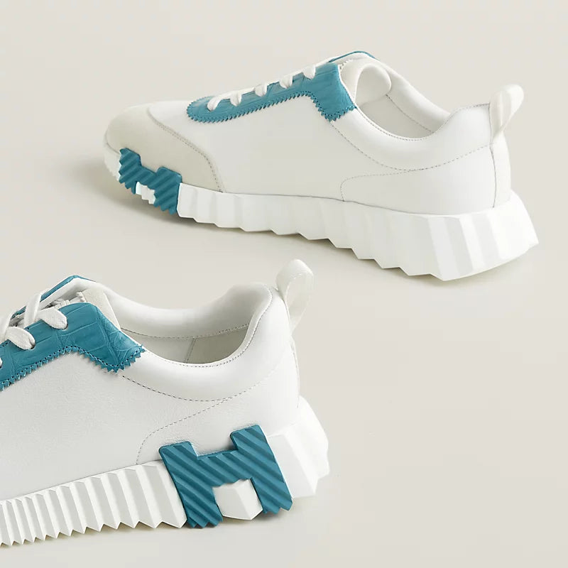 Hermes Blanc / Bleu MInéral