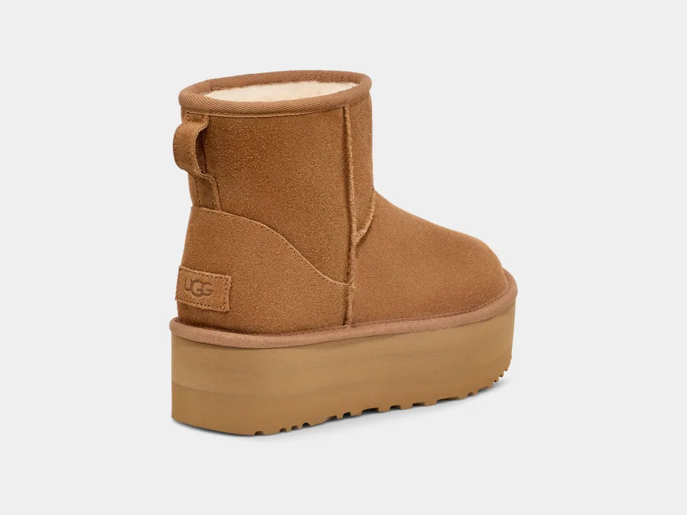 UGG Mini Plateforme Chestnut