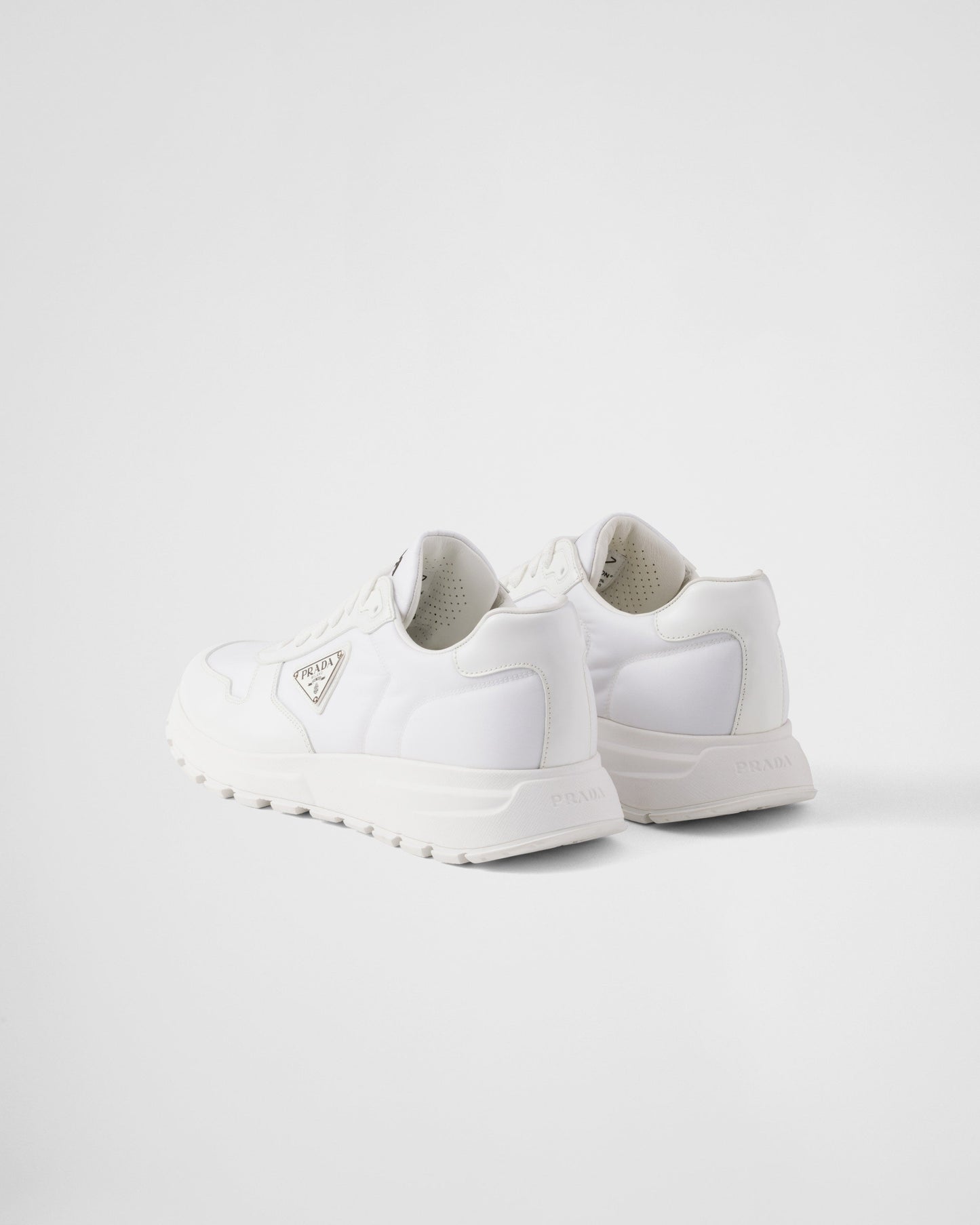 Prada Cuir Brossé Blanc