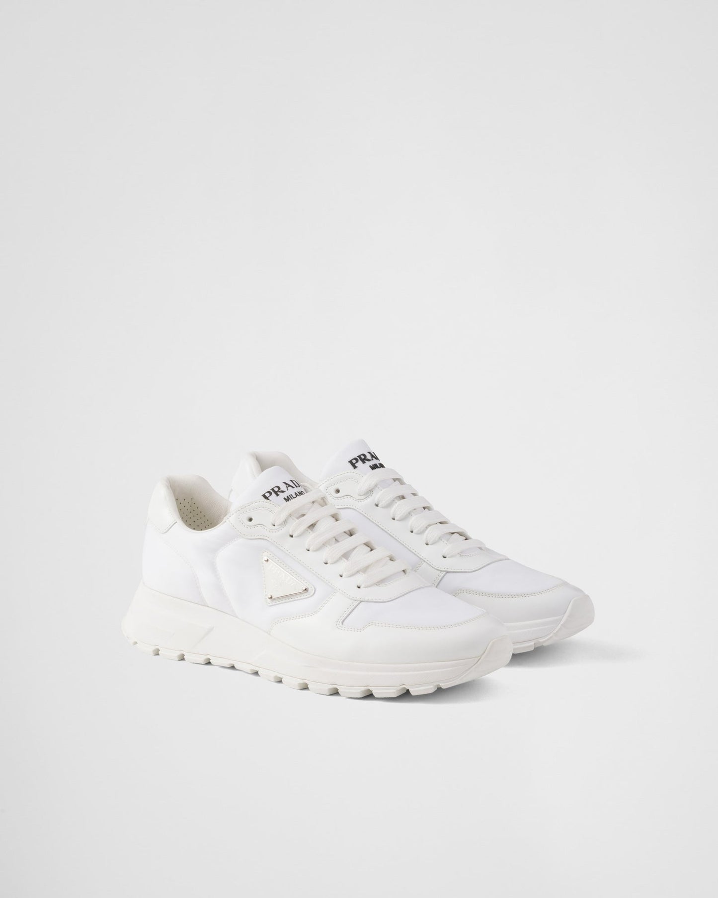 Prada Cuir Brossé Blanc